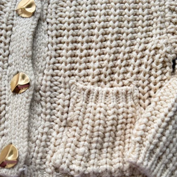 Zara knit chunky cardigan - Picture 6 of 6